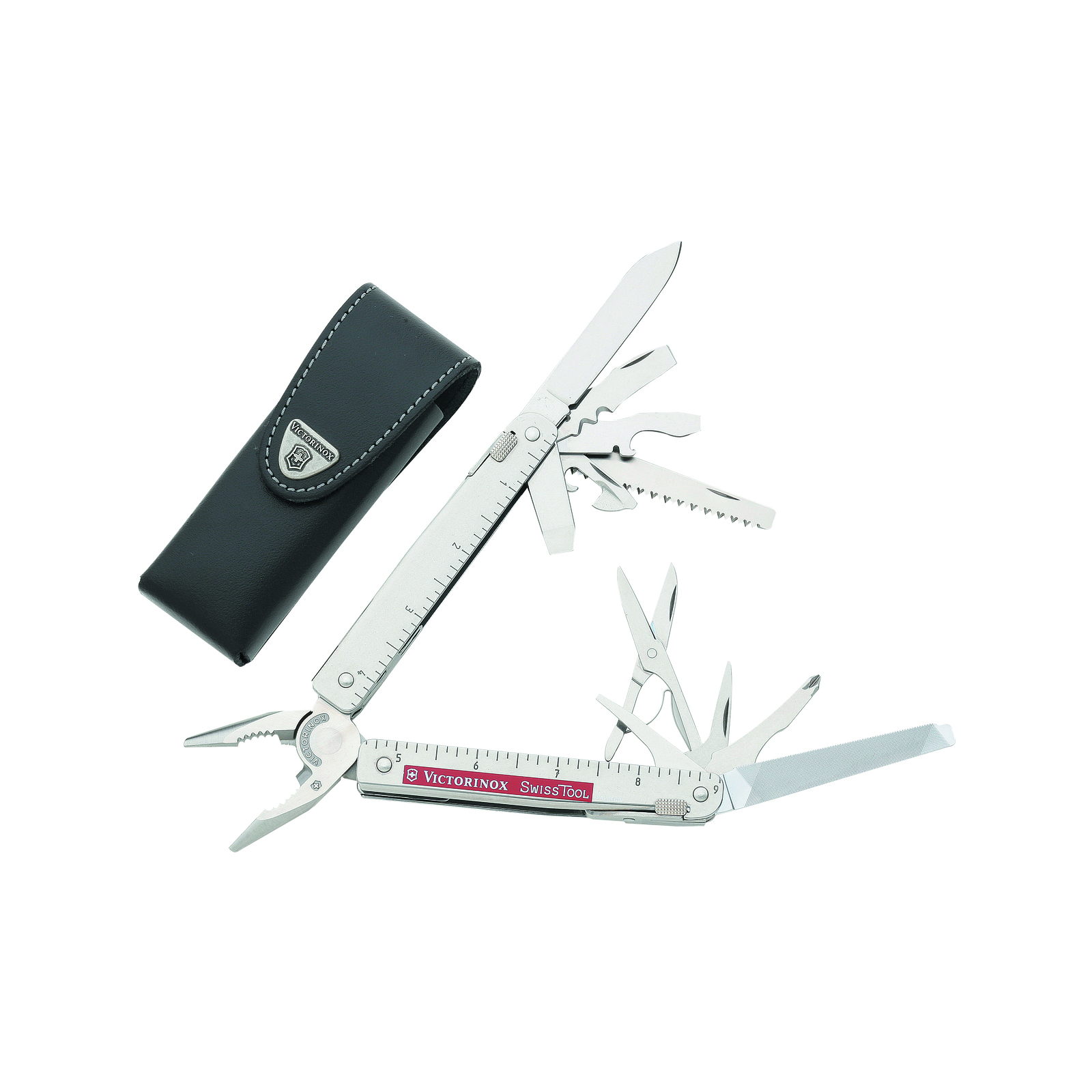 Victorinox Swiss Tool with Leather Pouch Bunnings Australia