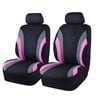 Catzon Front Car Seat Covers Auto Interior Protection Accessories For Suvs Trucks-pink