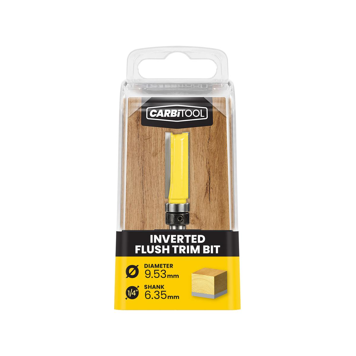 Carbitool 9.53mm TCT Inverted Flush Filter Router Bit - Bunnings Australia