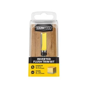 Carbitool 9.53mm TCT Inverted Flush Filter Router Bit
