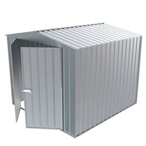 Build-a-Shed  2.3 x 2.3 x 2.3m Gable No Side Doors Shed - Zinc