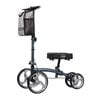 Classic Knee Walker Scooter - Crutch Alternative with 10" Wheels - Black