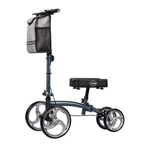 Classic Knee Walker Scooter - Crutch Alternative With 10" Wheels - Black