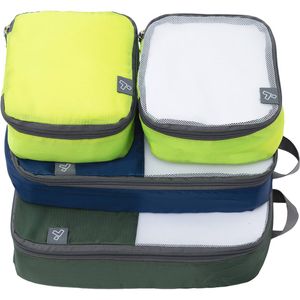 Travelon Set of 4 Packing Cubes in Bold