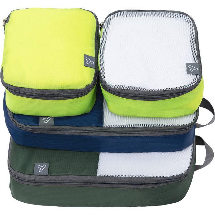 Travelon Set of 4 Packing Cubes in Bold