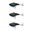 3x 13 Fishing 2.5 Inch El Diablo Vibe Lipless Crank Lures - Old Gregg