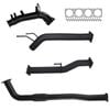 Ignite Exhausts Turbo Back For Toyota Hilux 2.8l No Cat With Diff Dump Pipe Only 409 Stainless Steel