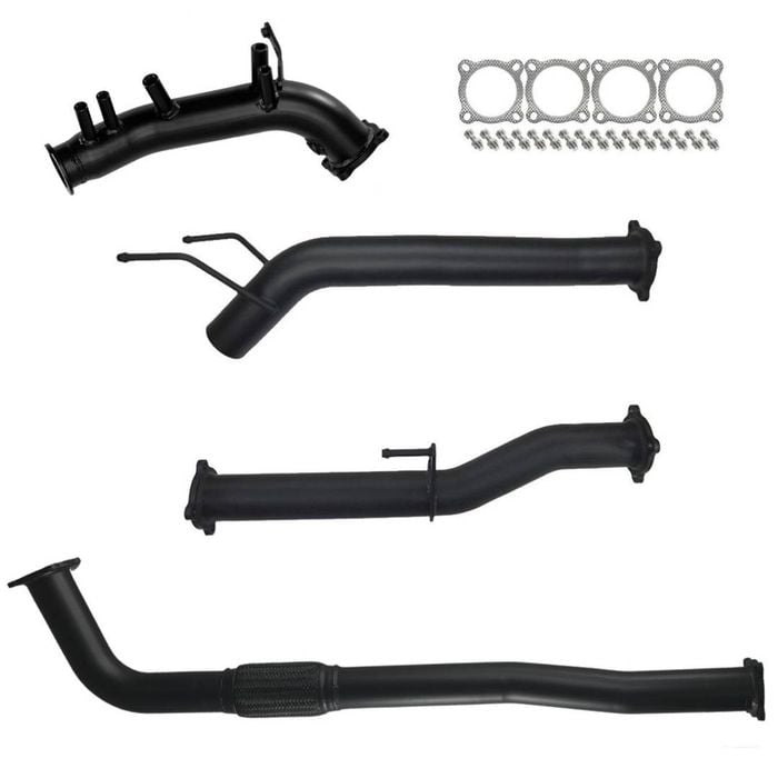 Ignite Exhausts Turbo Back For Toyota Hilux 2.8l No Cat With Diff Dump Pipe Only 409 Stainless Steel