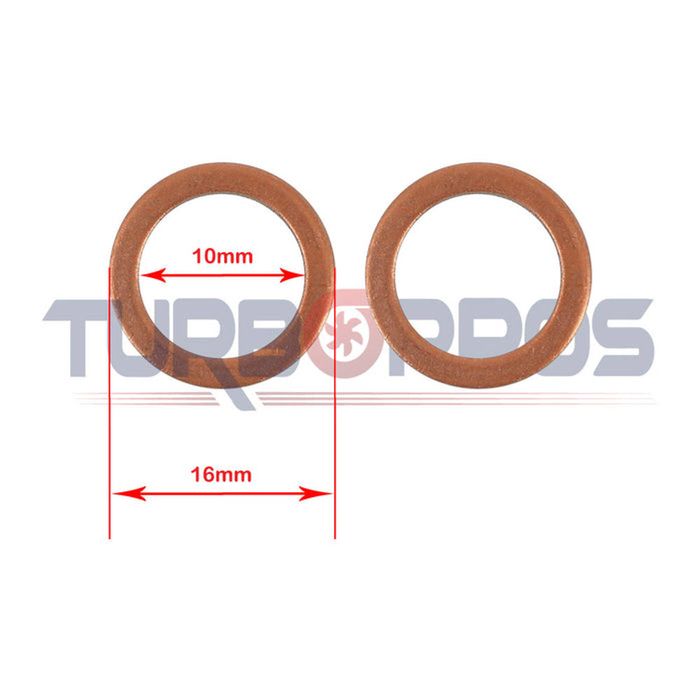 Turbo Charger Oil Feed Gasket For Mitsubishi Triton MK 4M40T 2.8L