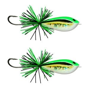 2x Rapala 5cm BX Skitter Frog Topwater Surface Fishing Lures - Thai Frog
