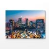 Guangzhou city architecture night view Print 100% Australian Made 150x100cm (Stretched Canvas)