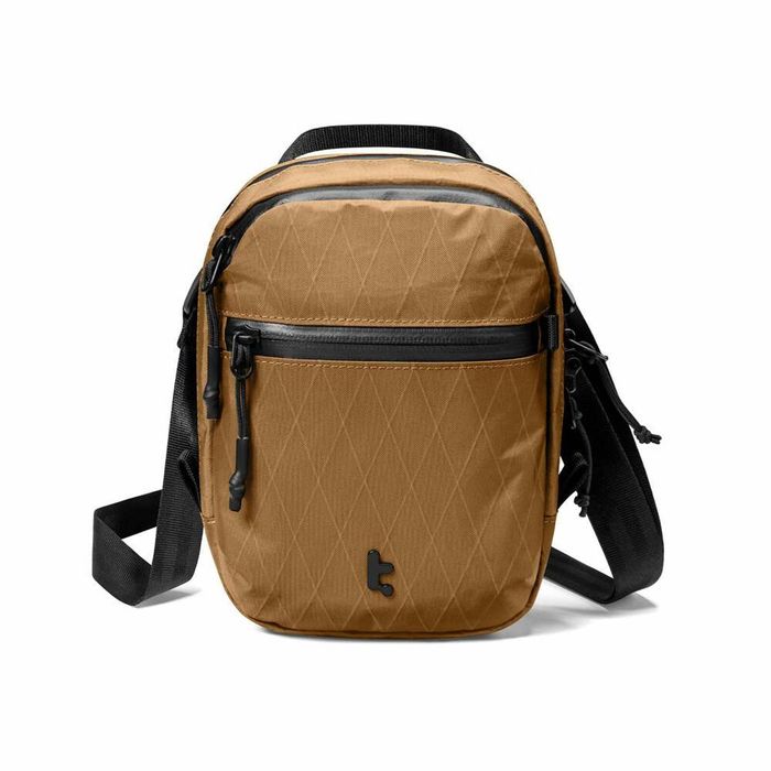 tomtoc Aviator-T37 Travel Crossbody Bag 1.3L X-Pac Brown