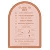 Stylish Pool CPR Sign Rust & Pink Halo