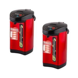 SOGA 2X 3.8L Red Stainless Steel Electric Kettle Water Boiler with 3 Dispensing Modes