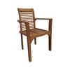Elegance Living 65x54x95cm Dark Brown Langkawi Chair