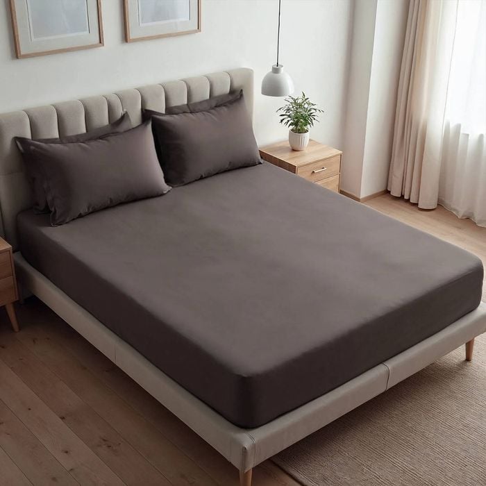 Royal Comfort 1500 Thread Count Sheet Set 3 Piece Ultra Soft Bedding Dusk Grey Double