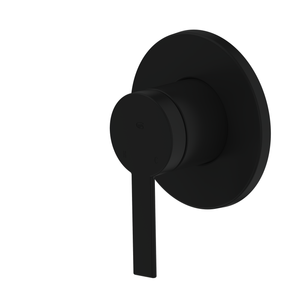 Greens Black Matte Penny Shower Mixer with FloBOOST Technology