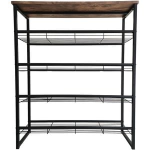Bronte 5-Tier Shoe Rack - Walnut