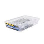 Buildex M6-11 x 50mm Dune Hex Head With Seal Roof Zip Screws - 100 Box