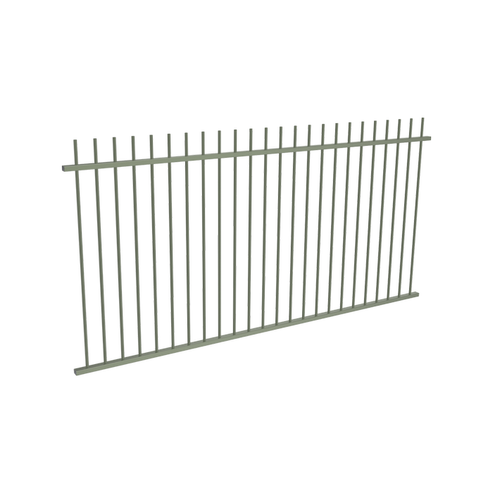 fence steel panel swimming pool