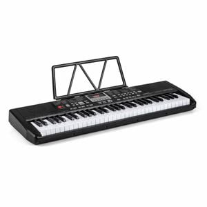 Costway 61-key Kid Piano Electric Keyboard Kit Musical Instrument Black