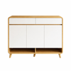 FORET 100cm Shoe Cabinet with Drawers Entryway Shoe Storage Cupboard