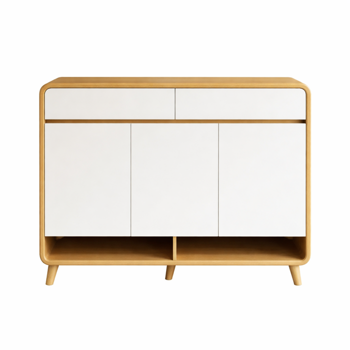 FORET 100cm Shoe Cabinet with Drawers Entryway Shoe Storage Cupboard