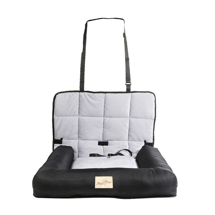 BingoPaw 66cm Pet Car Booster Seat Travel Bed Waterproof