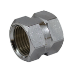 Brasshards 20mm Chrome Plated Brass Hex Socket