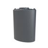 Melro Tanks 2000L Metal Grey Slimline Poly Water Tank