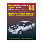 Holden Commodore (88-96) and Toyota Lexcen (89-97) Haynes Repair Manual