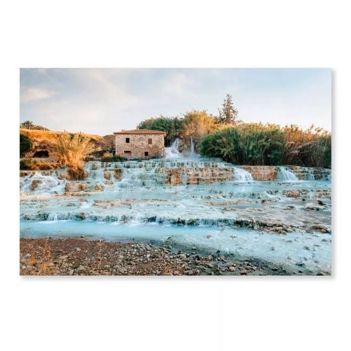 Terme Di Saturnia Italy  Print 100% Australian Made 90 x 60cm  (Acrylic)
