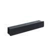 Design Square Elara Wall-Mounted TV Stand Entertainment Unit 180cm 3-Doors Black