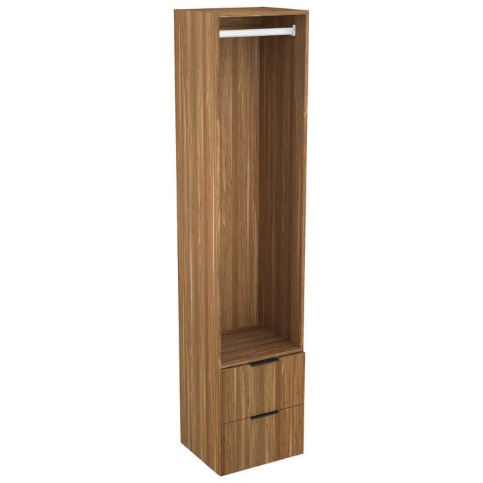 Lugna 2048 x 450 x 380mm Cove Hanging 2 Drawer Storage Cabinet