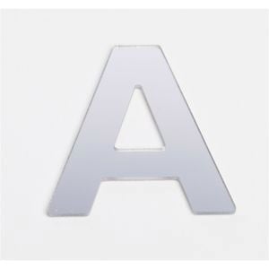 Sandleford Self Adhesive Letter "A" 25mm Silver - A