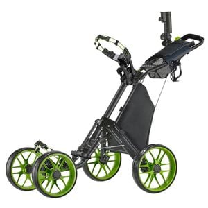 CaddyTek CaddyCruiser ONE Pro 4-Wheel Golf Buggy - Lime