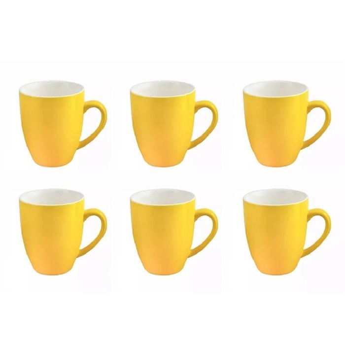 Trenton Bevande Coffee Mug 400ml Set 6 - Maize Yellow