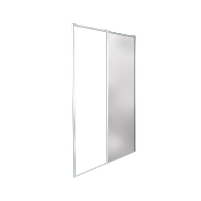 Lugna 2100mm x 1201-1800mm 1 Mirror 1 Melamine 2 Door Combo Package