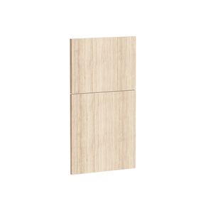 Kaboodle 400mm Almond Oak Modern Wastebin Panels - 2 Pack