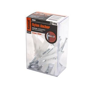 Ramset 6.5 x 50mm Nylon Anchor - 20 Pack