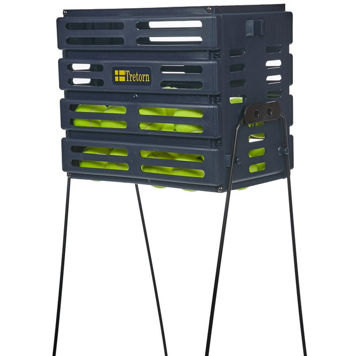 Tretorn 80 Tennis Ball Basket Picker Carrier Stand In Navy Blue
