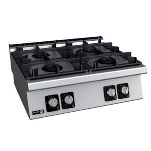 Fagor 700 Series Natural Gas 4 Burner Ss Boiling Top  - Commercial Gas Cooktops (cg7-40h)