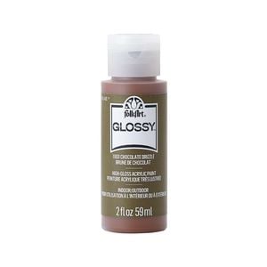 Folkart 59ml Chocolate Drizzle Glossy Acrylic Paint