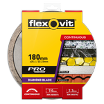 Flexovit 180 x 25mm Pro Continuous Diamond Blade
