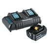 Makita 18V Dual Port Charger & 1x 4.0Ah Battery B-90940