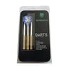 3pc NRL Darts Canterbury Bulldogs Team Design Flights & Shafts Case Included