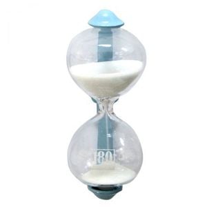 Bonox Magnetic Sandglass Kitchen Timer Sax Blue 3 Minutes