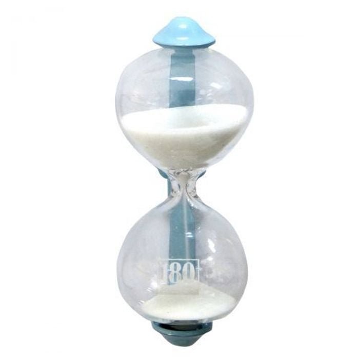 Bonox Magnetic Sandglass Kitchen Timer Sax Blue 3 Minutes