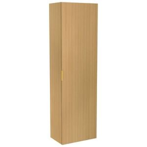 Lugna 2048 x 600 x 380mm Sand 3 Shelf 3 Drawers Right Hinged Door Storage Cabinet