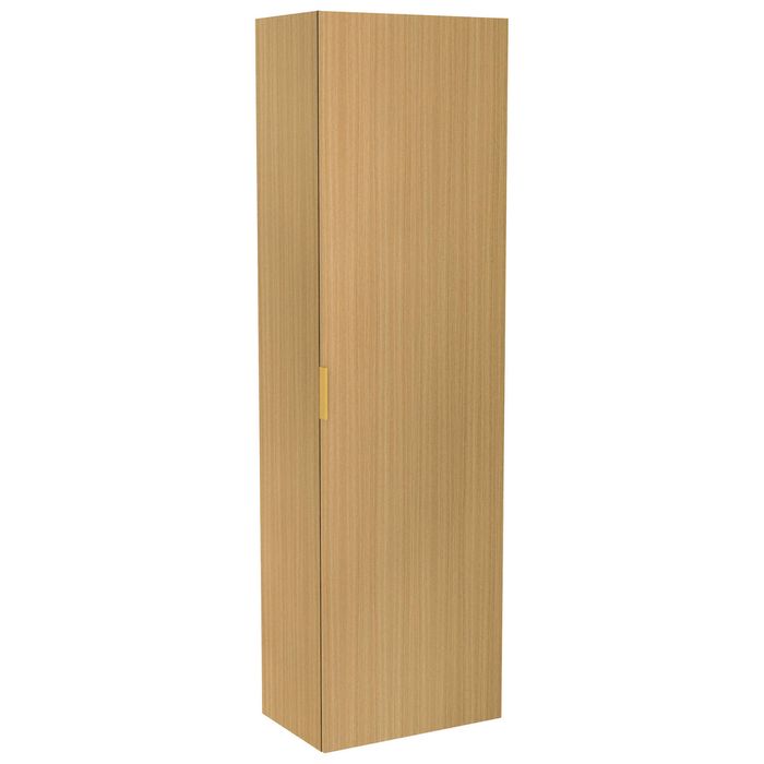 Lugna 2048 x 600 x 380mm Sand 3 Shelf 3 Drawer Right Hinged Door Storage Cabinet